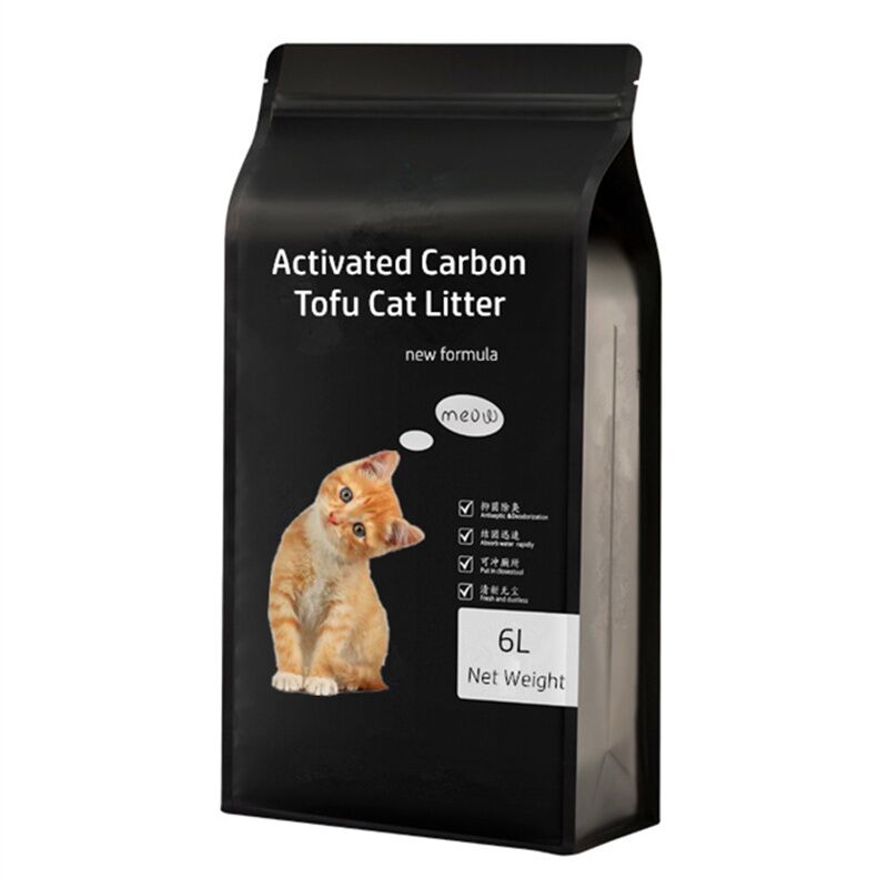carbon tofu cat litter bag