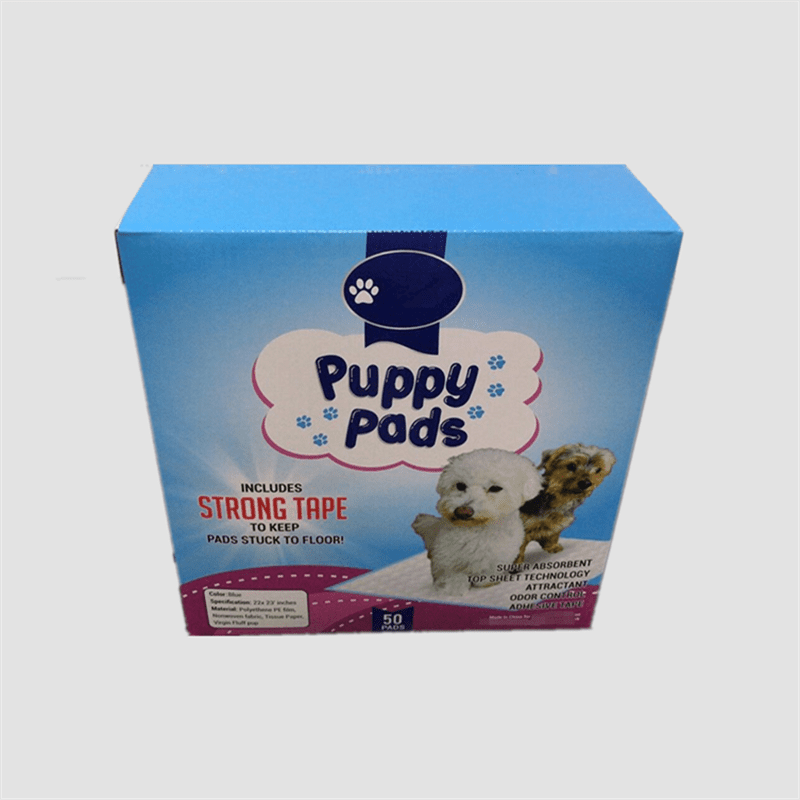 color box puppy pad